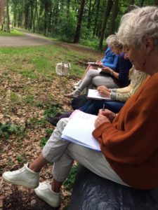 Schrijven in de natuur met Ank